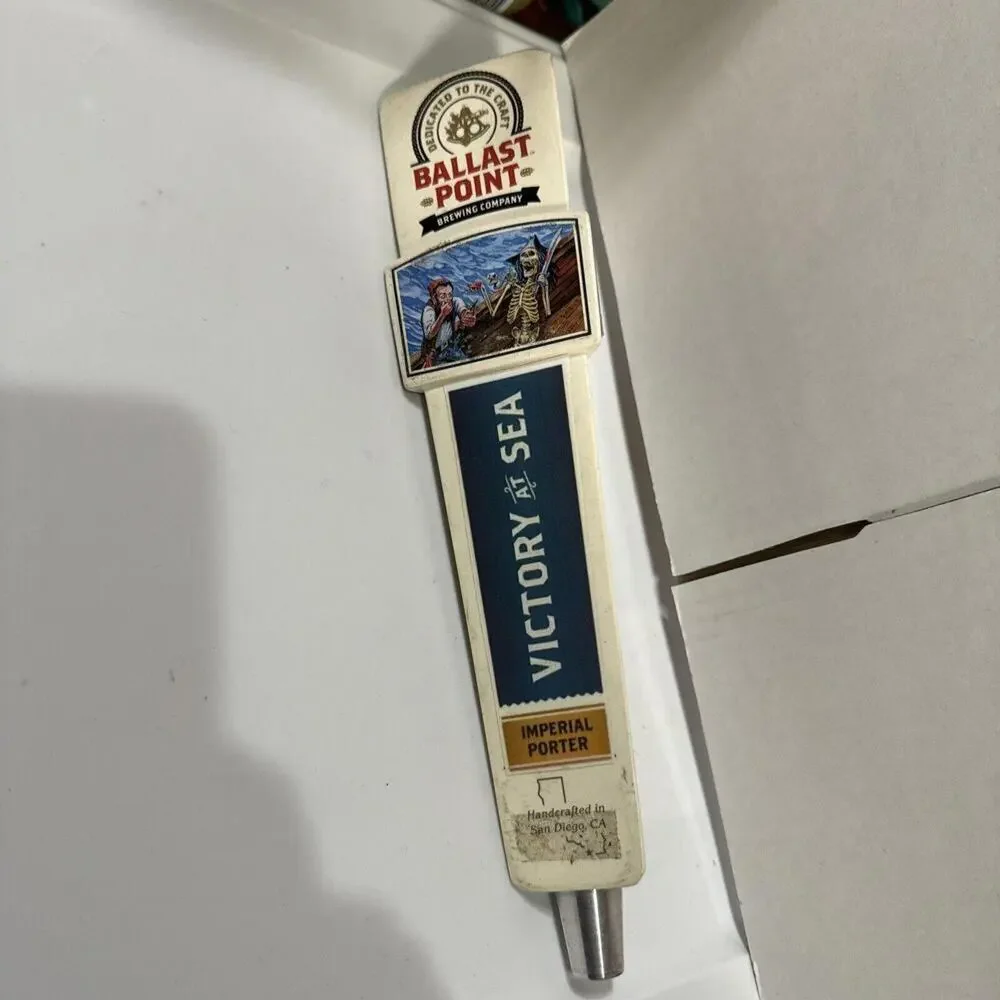 Ballast Point Beer Tap Handle Victory At Sea Peanut Butter Imperial Porter Cali - Picture 2 of 5